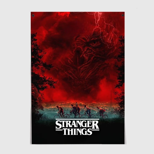 Постер Векна и герои финального сезона Stranger things