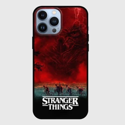 Чехол для iPhone 13 Pro Max Векна и герои финального сезона Stranger things