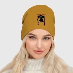 Женская шапка демисезонная Death note Ryuk - темный - фото 2