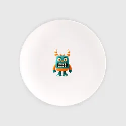 Тарелка Чудовище с рожками