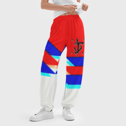 Женские джоггеры оверсайз 3D Doom geometry cyber sport - фото 2