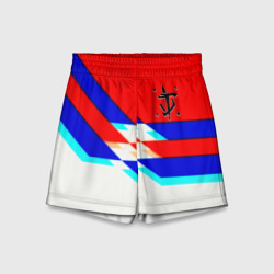 Детские спортивные шорты 3D Doom geometry cyber sport