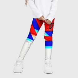 Детские леггинсы 3D Doom geometry cyber sport - фото 2