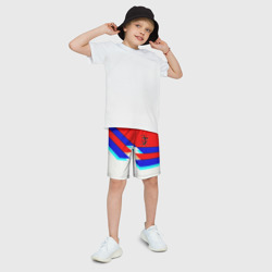 Детские спортивные шорты 3D Doom geometry cyber sport - фото 2