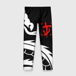Детские леггинсы 3D Doom dragon steel