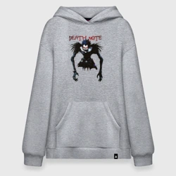 Худи SuperOversize хлопок Death Note Ryuk - светлый