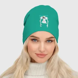 Женская шапка демисезонная Death note Ryuk - галлюцинации - фото 2