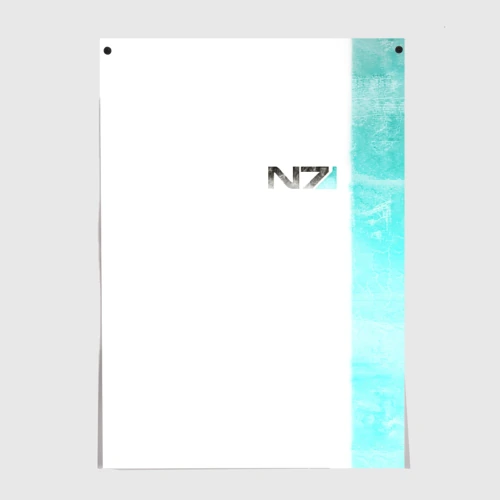Постер Shepard N7 -- галлюцинации