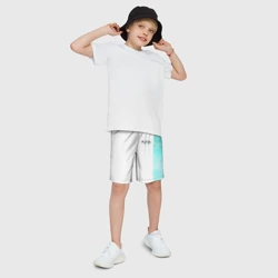 Детские спортивные шорты 3D Shepard N7 -- галлюцинации - фото 2