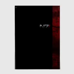 Постер Shepard N7 -- темный