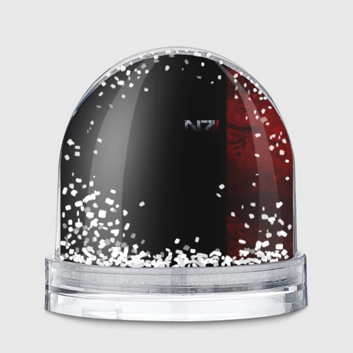 Игрушка Снежный шар Shepard N7 -- темный