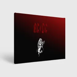 Холст прямоугольный Ac/Dc - gradient