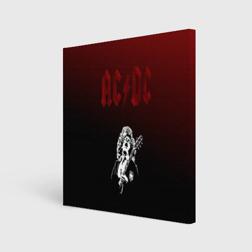 Холст квадратный Ac/Dc - gradient