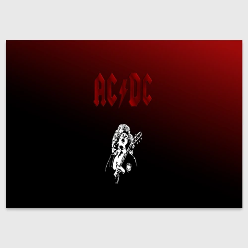 Поздравительная открытка Ac/Dc - gradient