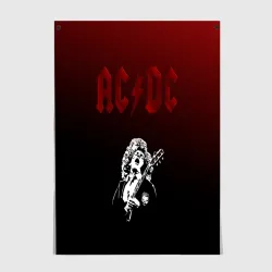 Постер Ac/Dc - gradient