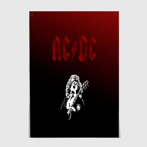 Постер Ac/Dc - gradient