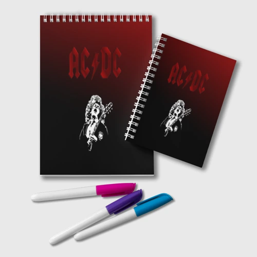 Блокнот Ac/Dc - gradient