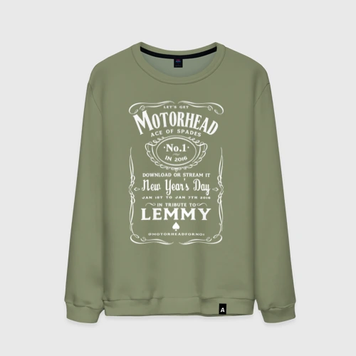 Мужской свитшот хлопок Motorhead whiskey 