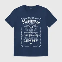 Мужская футболка хлопок Motorhead whiskey 