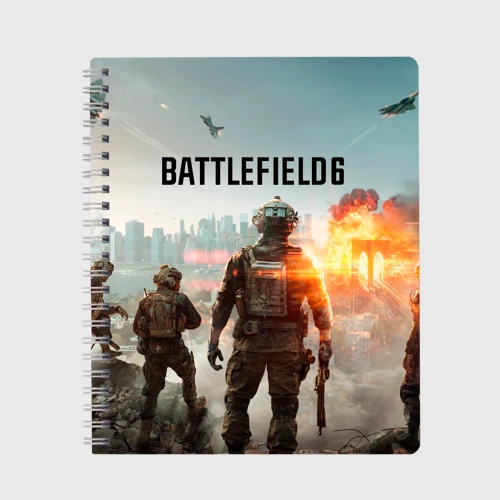 Тетрадь Солдаты из Battlefield 6