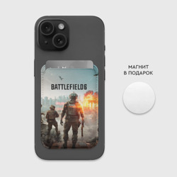 Картхолдер Magsafe магнитный Солдаты из Battlefield 6 - фото 2