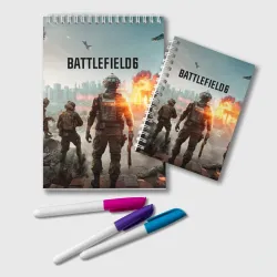 Блокнот Солдаты из Battlefield 6
