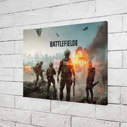 Холст прямоугольный Солдаты из Battlefield 6 - фото 2
