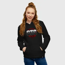 Женская толстовка хлопок Roman Reigns otc  wwe logo - фото 2