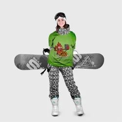 Накидка на куртку 3D Кетчуп делает селфи с картошкой фри - фото 2
