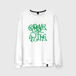 Мужской свитшот хлопок Tag grove street 4 life
