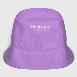 Женская панама хлопок Мариина Марина которая любит театры