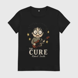 Женская футболка хлопок The Cure рок группа
