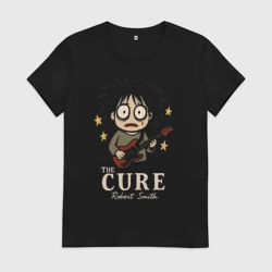 Женская футболка хлопок The Cure рок группа