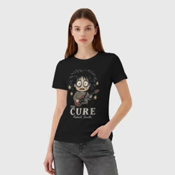 Женская футболка хлопок The Cure рок группа - фото 2