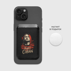Картхолдер Magsafe магнитный Курт Кобейн, Нирвана - фото 2