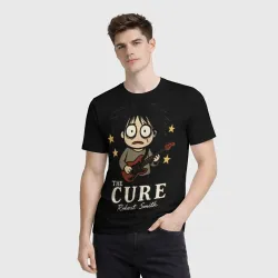 Мужская футболка 3D The Cure, Роберт Смит - фото 2