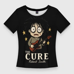 Женская футболка 3D Slim The Cure, Роберт Смит
