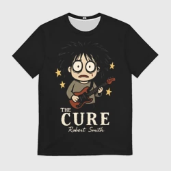 Мужская футболка 3D The Cure, Роберт Смит