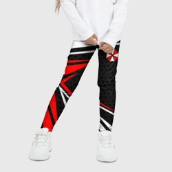 Детские леггинсы 3D Umbrella - red uniform - фото 2