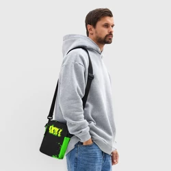 Сумка через плечо 3D Dayz кислотное краски логотип - фото 2