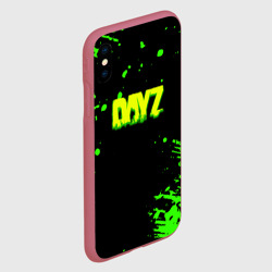 Чехол для iPhone XS Max матовый Dayz кислотное краски логотип - фото 2