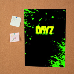 Постер Dayz кислотное краски логотип - фото 2