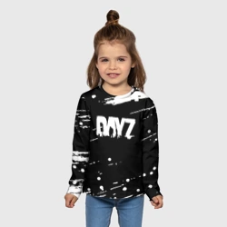 Детский лонгслив 3D Dayz брызги красок - фото 2