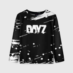 Детский лонгслив 3D Dayz брызги красок