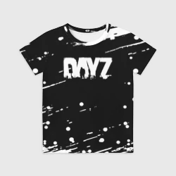 Детская футболка 3D Dayz брызги красок