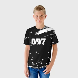 Детская футболка 3D Dayz брызги красок - фото 2