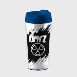 Термокружка-непроливайка Dayz белые краски лого