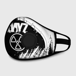 Маска из неопрена Dayz белые краски лого