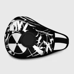 Маска из неопрена Dayz белые краски лого