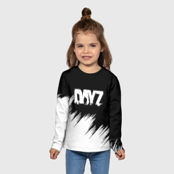 Детский лонгслив 3D Dayz штрихи красок - фото 2